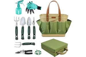 INNO STAGE Garten Werkzeug Tote massiv Tasche mit 11 Stück Handwerkzeuge