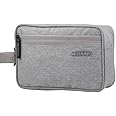Wooum Multipurpose Toiletry Pouch/Travel Toiletry Organizer/Large Storage Toiletry Bag for Men and Women 9x6x3 Inch (Grey)