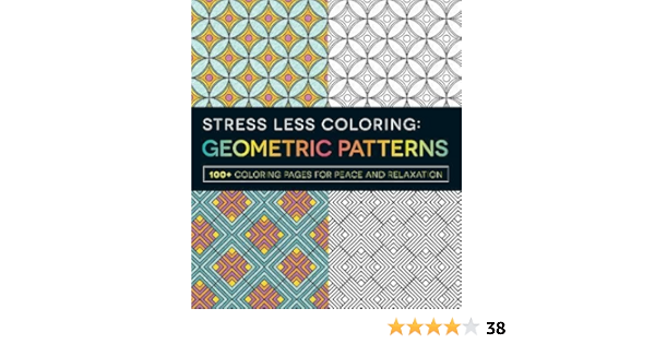 100+ Best Printable Geometric Patterns Coloring Book