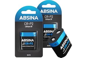 ABSINA CR P2 litiumbatteri 6V - CR-P2 batteri för dispenseranläggning