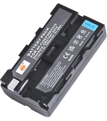 vhbw batteria compatibile con Sony CCD-SC5, CCD-SC55, CCD-SC65, CCD-TR1, CCD -TR200 videocamera camcorder (3600mAh, 7,2V, Li-Ion
