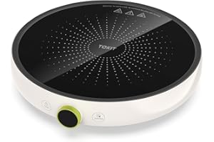 ‎TOKIT joy-a-mi Induction Cooktop, Black Glass Surface, Single Zone Electric Cooktop