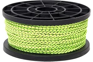 XINLIE Reflectante Tent Cuerda Cuerdas Tipo Tienda de Campaña Cuerda Reflectante para Tienda de Campaña Cuerda de Tienda Luminosa Cuerda de sujeción para Camping para Acampada y Senderismo al Aire Libre 50 M