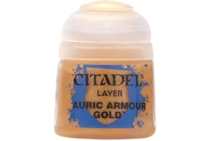 Games Workshop Warhammer Citadel Layer Paint Auric Armour Gold 12ml