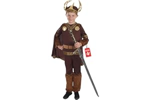 Fun Shack Deluxe Viking Costume Kids, Viking Costume Boys, Halloween Costumes for Kids, Boys Halloween Costumes