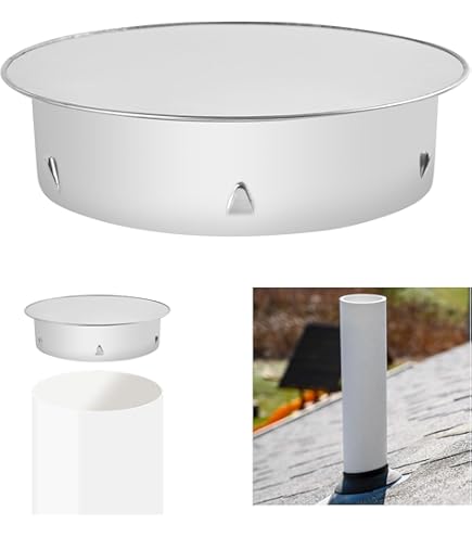 Copertura Foro Camino 150mm In Acciaio Inox - Antiodore E Antiratto - Foto 8