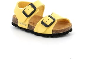 GRUNLAND GRÜNLAND JUNIOR Sandalo in materiale riciclato | ARIA SB0027 GIALLO 24