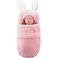 Benting Baby Swaddle Blanket，Ultra-Soft Plush Essential for Infants 0-6 Months， Receiving Swaddling Wrap ，Perfect Shower Gift (Pink）