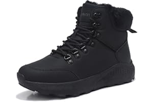Cenlynn Damen Winterschuhe Winterstiefel Gefütterte Schneestiefel Outdoor Trekking Wanderschuhe