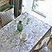 Produktbild Tabgw Rechteckige Tischdecke Esszimmer Garten Hotel Cafe table cover Tuch amerikanische Baumwolle und Leinen Pflanzen- und Vogelarten 130x220cm Home Decoration
