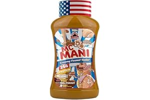 Max Protein Mc Mani - Crema de Cacahuete, Sabor Suave, 500 gr
