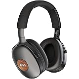 House of Marley Positiva vibrationer XL ANC-hörlurar – trådlösa, Bluetooth, bärbara, over-ear, snabbladdning, 35 timmars batt
