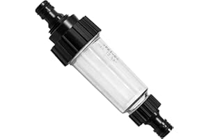 VARIOSAN Filtro dell'acqua con adattatore 15648, 3/4", per idropulitrice, pompa o camper, adatto anche per Kärcher 4.730-059.0
