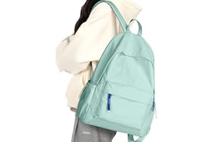 WEPLAN Sac à dos scolaire Sac à dos collège Sac à dos loisir Sac de Voyage Sac d'école léger Résistant à l'eau Sac de travail pour Hommes Femmes School Bag