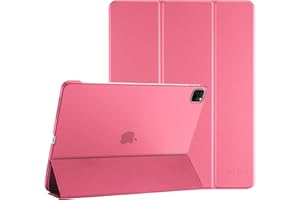 ProCase Funda para iPad Pro 11" 2022 2021 2020 2018 4ª 3ª 2ª 1ª Generación, Capa Protectora Smart Cover Folio Delgado para iPad Pro 11 Pulgadas -Melon różowy