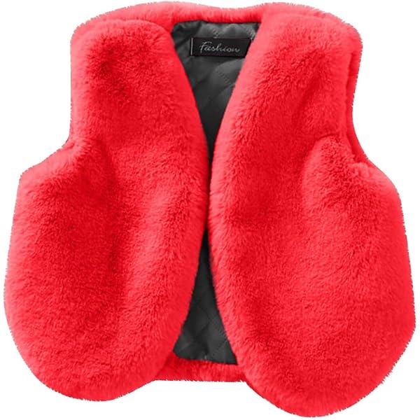 Veste Sans Manches Fausse Fourrure Grise Marks & Spencer Fille 1,5-2 Ans - Occasion Excellent état
