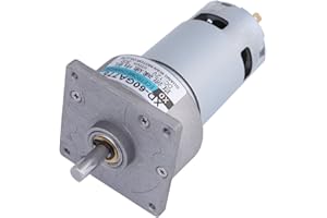 HILITAND 60GA775 DC12 V 35 W DC Getriebemotor mit einstellbarer Geschwindigkeit mit hohem Drehmoment (300 RPM)