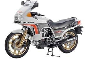 TAMIYA 14016 1:12 Honda CX500 Turbo - modellismo, kit di plastica, artigianato, hobby, adesivi, modello di kit, montaggio, non dipinto, multicolore