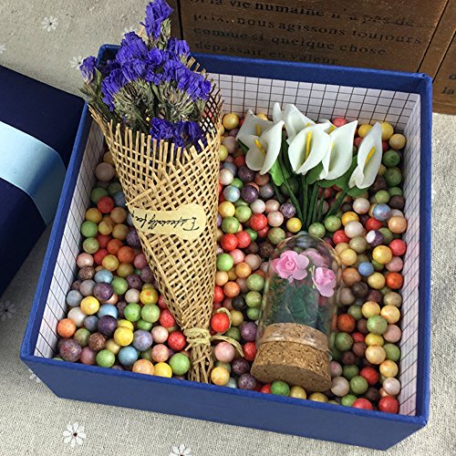 2 Beutel Mini Styroporkugeln Handwerk ca. 0,7 cm / 0,2 cm DIY Schaumstoff Dekoration Styroporkügelchen Füller - 7