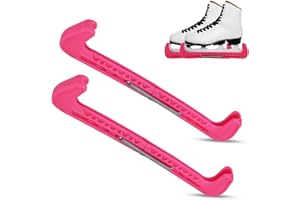 HERCHR Protezioni per Lame per Pattini da Ghiaccio,1 Paio Coprilama Pattini Ghiaccio,Protezione Regolabile per Pattini da Ghiaccio,Coperture Protettive per Lame da Pattinaggio Ghiaccio per Hockey Ghiaccio