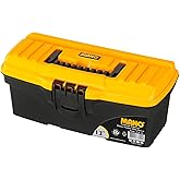 Mano Cs/13 D&uuml;z Kapaklı Klasik Takım &Ccedil;antası, Polipropilen, Siyah/Sarı, 13 &rsquo;&rsquo;