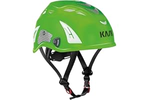 Kask Plasma Work Hi Viz Arrampicata Casco Lavoro, Colore Neon Verde, Taglia 51-63 cm