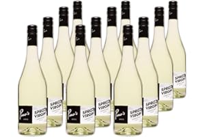 Pino's Alcohol-free wine blend, Vegan, 250 ml x 12, Dealcoholized Wine, Low Calorie Non-Alcoholic Aperitifs (Sprizz Virgin#2)