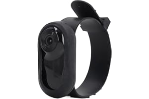 Xiuganpo Kamera für Haustierhalsbänder, Full-HD-120-Grad-Weitwinkel-Katzenkamerahalsband mit Video- und Fotofunktionen, Hundehalsband-Kamera Zum Teilen mit Tierliebhabern (Black)