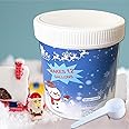 Instant Snow Powder for Slime 350g Artificial Instant Snow Fake Snow Decoration for Winter Displays, Christmas Village - Artificial Snow for Holiday Décor, Flocked Xmas Trees Snowflakes