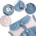 YOMIYOKA Baby Girl 6 Months - 3 Years Dress Flower Wedding Princess Bowknot Party Dresses (1 Year, Pink)