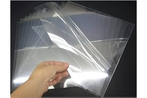 ZHluja Confezione da 15 fogli vuoti per stencil da 4 mm, 30,5 x 30,5 cm, per vinile Cricut, silhouette, materiale trasparente in PET acetato Mylar