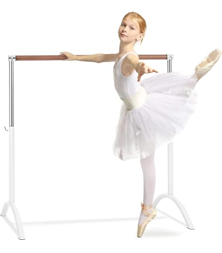 Barre De Danse Réglable 1m35 - Pour Maison, Appartement - Stable Et Anti-dérapante - Idéale Petits Et Grands