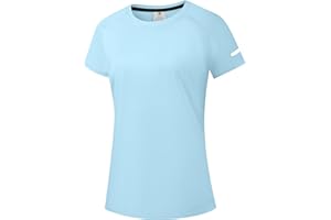 HOLURE 1 or 3 Pack Women's Rash Guard UPF 50+ Sun Protection Short/Long Sleeve T-Shirts Lightweight Quick Dry SPF UV Swim Shirt