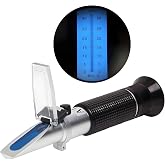 QUMOX Refractometer for Brix 0&ndash;32% with ATC, Suitable for Sap | Brix measures from 0 to 32%, suitable for juice, wine and sap