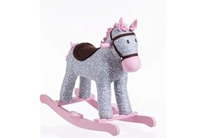 Betoys - 138121 - Cheval à Bascule Fleuri