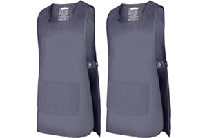 Misemiya - Colis 2 Unités - Nettoyage Tablier Travail Uniforme Nettoyage MÉDICAL Clinique VÉTÉRINAIRE SANITAIRE HOSPITALITÉ- Ref.868