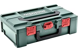 Metabo metaBOX 145 L do SBE/KHE/UHE (626892000) Wymiary: 496 x 296 x 145 mm, pojemność koperty: 14,1 l, maksymalne obciążenie: 125 kg