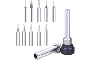 WANGCL 10 Punte per Saldatore 900M-T per Hakok Quikc Aoyeu Mapnli Yihau Stazione di Saldatura AFB Pistola di Saldatura Senza Piombo Punta di Ferro per Saldatura con Manicotto di Saldatura