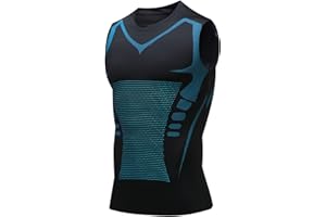 Jeeeun Tourmaline Posture Corrector Vest, MENIONIC Tourmaline PostureCorrector Vest (Black,L)