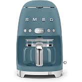 Smeg 50'S Style DCF02 Matte Storm Blue&reg; Filter Coffee Machine Special Edition