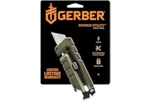 Gerber Narzędzie wielofunkcyjne z 8 funkcjami, Prybrid-Utility, zielony, stal nierdzewna, 31-003746