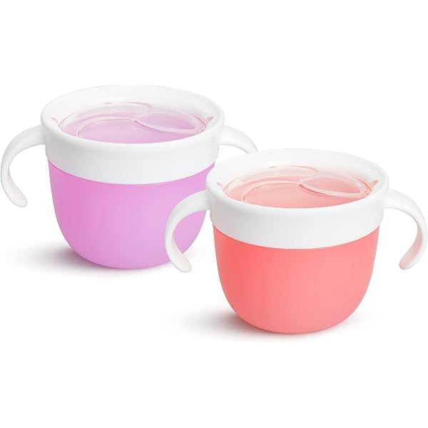 Boîte à Goûter Bébé Nip - Sans BPA, Mélamine, Plastique Bio, Couvercle Anti-froissement, Bleu - 12