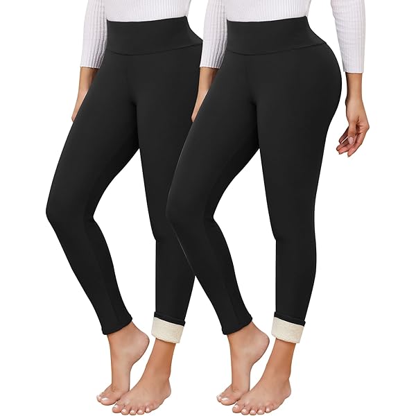 Super Warme Thermo Leggings Für Damen - Gefüttert & Kuschelig Für Den Winter