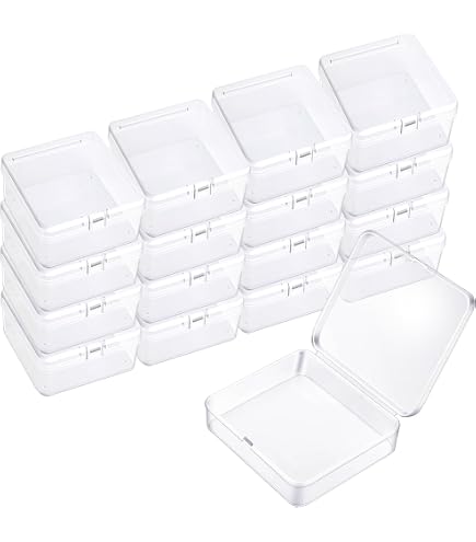 1 Stück kleine Aufbewahrungsboxen ohne Deckel transparente Behälter transparent Organizer Küche, Haushalt & Wohnen