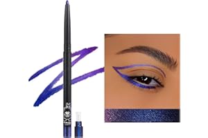 Erinde Eyeliner Camaleonte, Trucco Occhi Metallico Brillante, Impermeabile e Retrattile Matita Occhi, Alta Pigmentazione, Lunga Durata e Resistente all’Acqua, Texture Setosa, Luminosità Cangiante #08