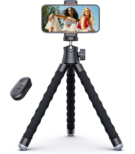 Celly Flexibles Tischstativ Click FLEXTRI – Das Universal-Stativ Für Handys Bis 6,2 Zoll
