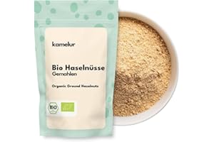 ‎KAMELUR Kamelur Bio Haselnüsse gemahlen (500g), hochwertige BIO Haselnüsse gemahlen und geröstet