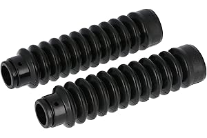 Renner Automotive Lot de 2 soufflets pour fourche Telegabel Noir pour Simson S51, S53, S70, SR50, SR80