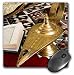 Produktbild 3drose LLC 20,3 x 20,3 x 0,6 cm Lampe von Aladdin, Arabisch Schuhe, Heiligen islamischen Koran Mauspad (MP 131462 _ 1)