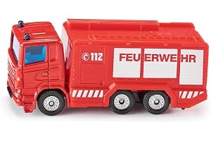 siku 1034, Fire Engine, Metal/Plastic, Red, Trailer hitch